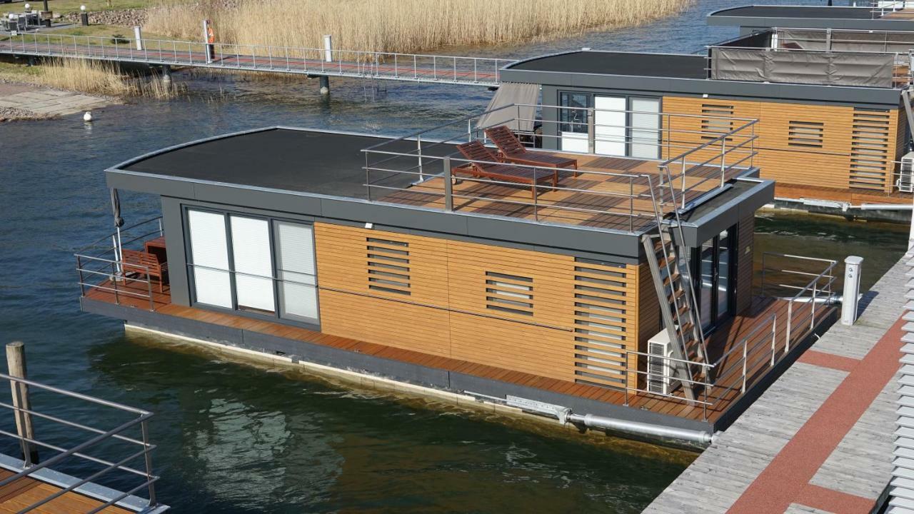 Hausboot Harmonie Hotel Bitterfeld-Wolfen Exterior foto